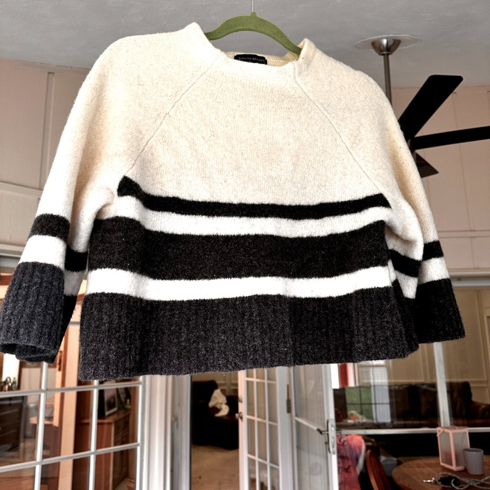 Asymmetric Wool Crop Top
